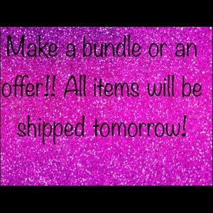 Bundles and offers welcome!!